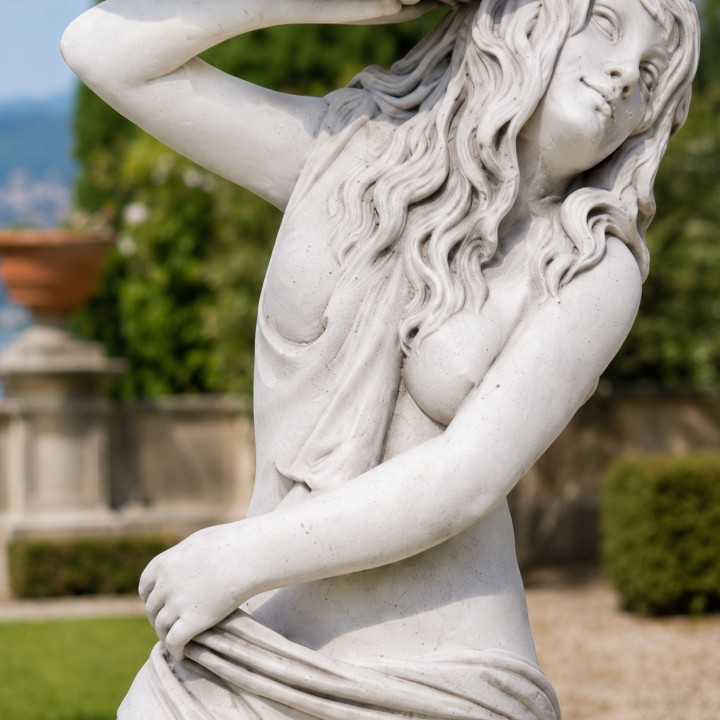 Girl with a shell
