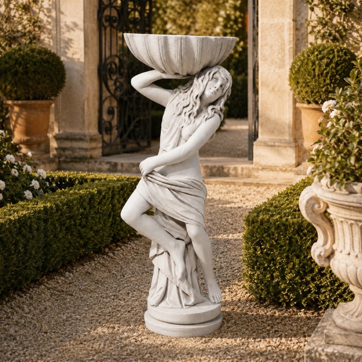 Girl with a shell
