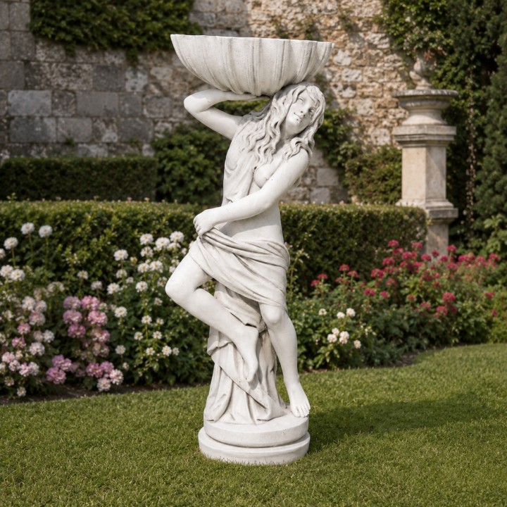 Girl with a shell