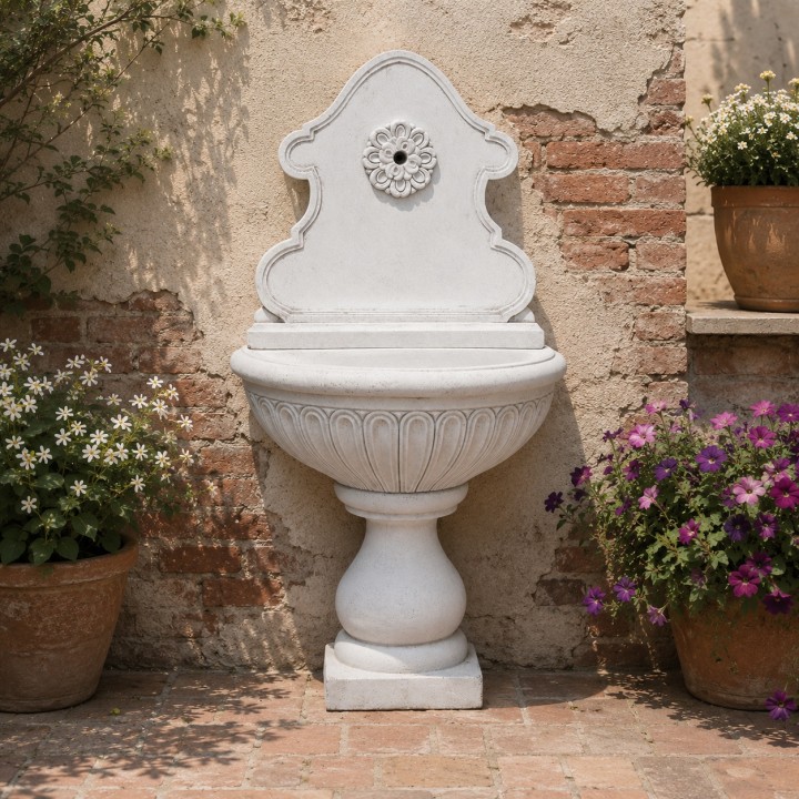 Fontana a muro mod. Fiorenza