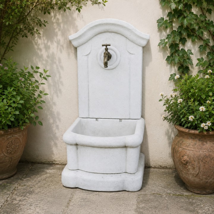 Fontaine de jardin murale mod. Alice