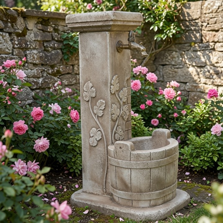 Fontaine à colonne mod. Luna