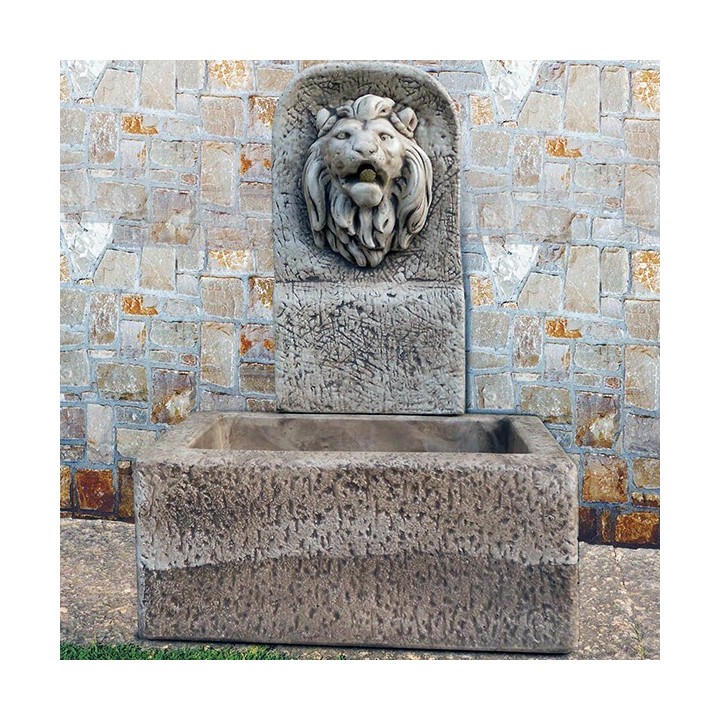 Fontana a muro da giardino mod. Brescia