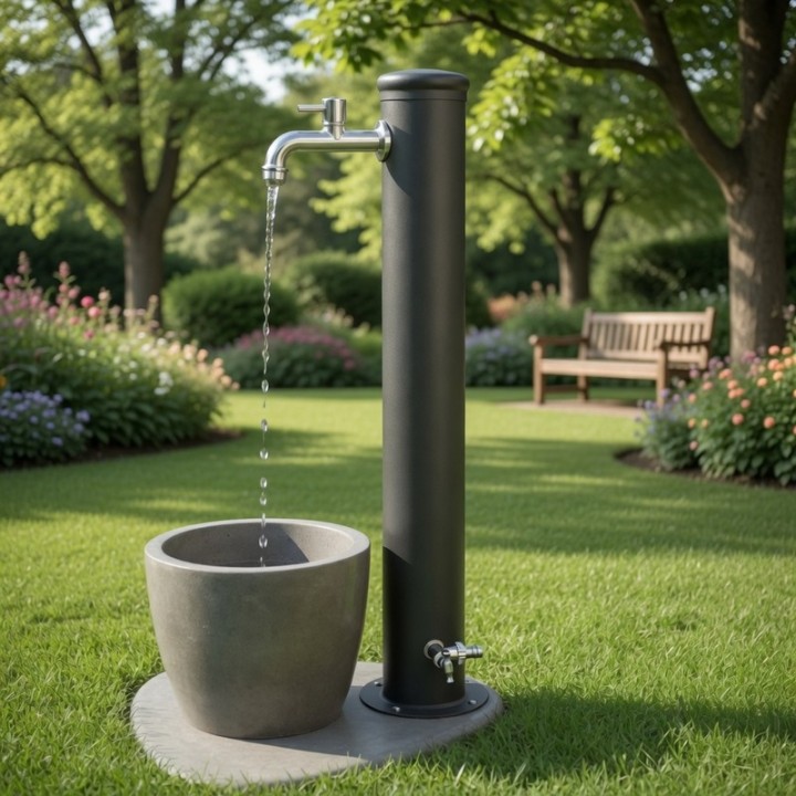 Garden fountain mod. Desirè Anthracite