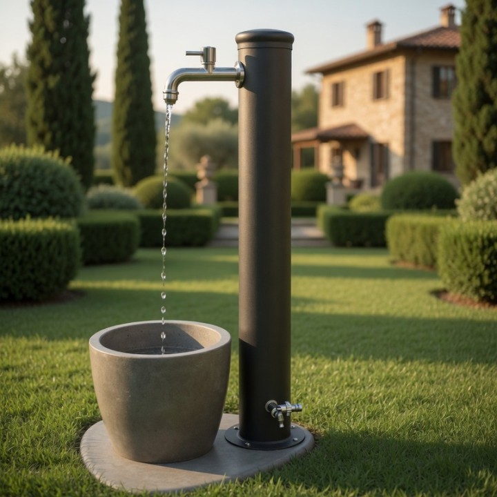 Gartenbrunnen mod. Desirè Anthrazit