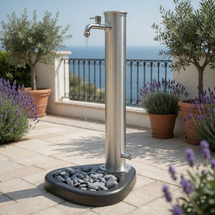 Garden fountain mod. Desirè Stainless Steel
