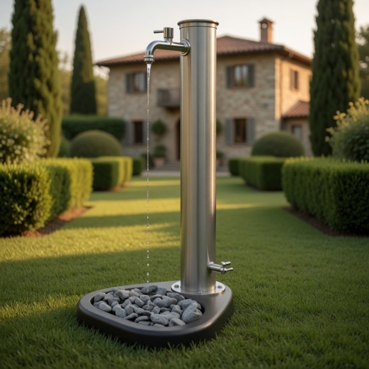 Gartenbrunnen mod. Desirè Inox