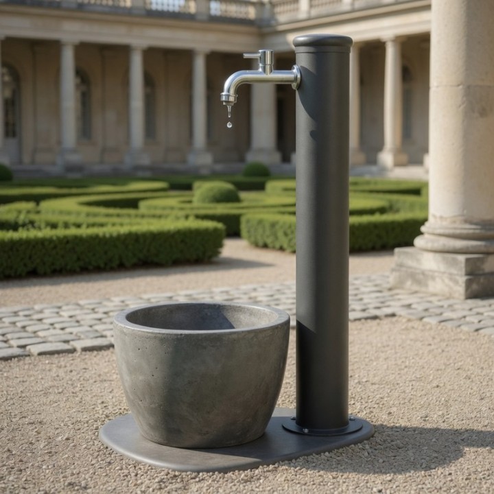 Gartenbrunnen mod. Adele Anthrazit