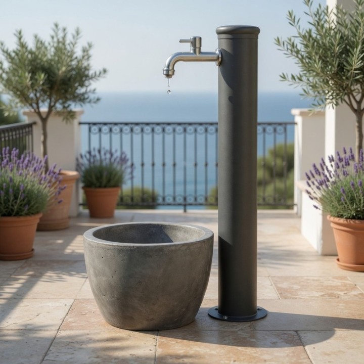 Garden fountain mod. Adele Anthracite