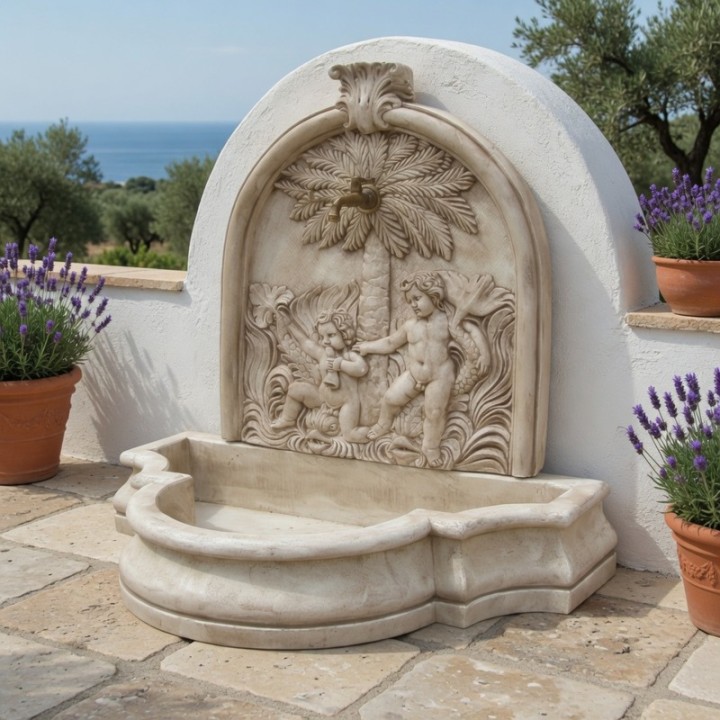 Fontaine murale mod. Taormina