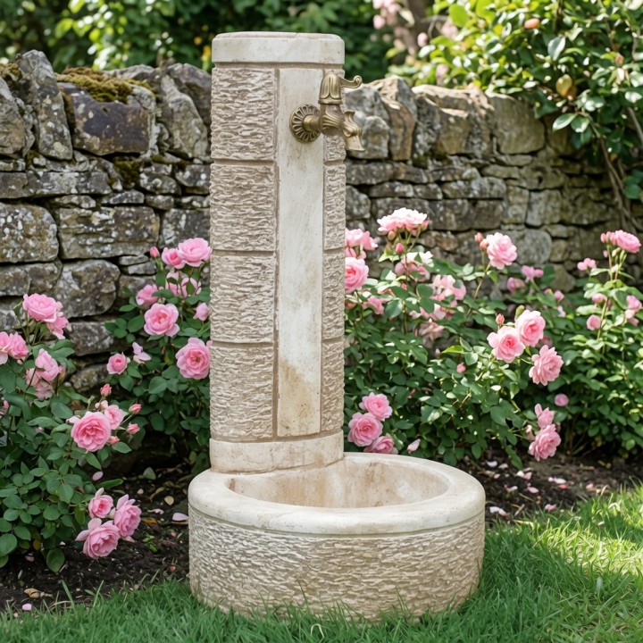 Fontaine à colonne mod. Brunico
