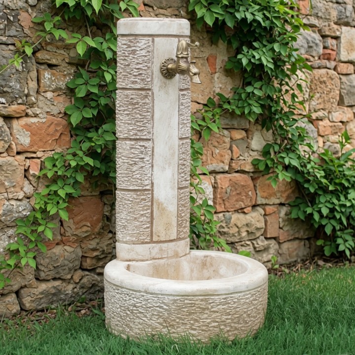 Fontaine à colonne mod. Brunico