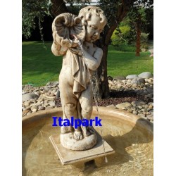 Fontana Costazzurra- arredo da giardino in graniglia di marmo di carrara