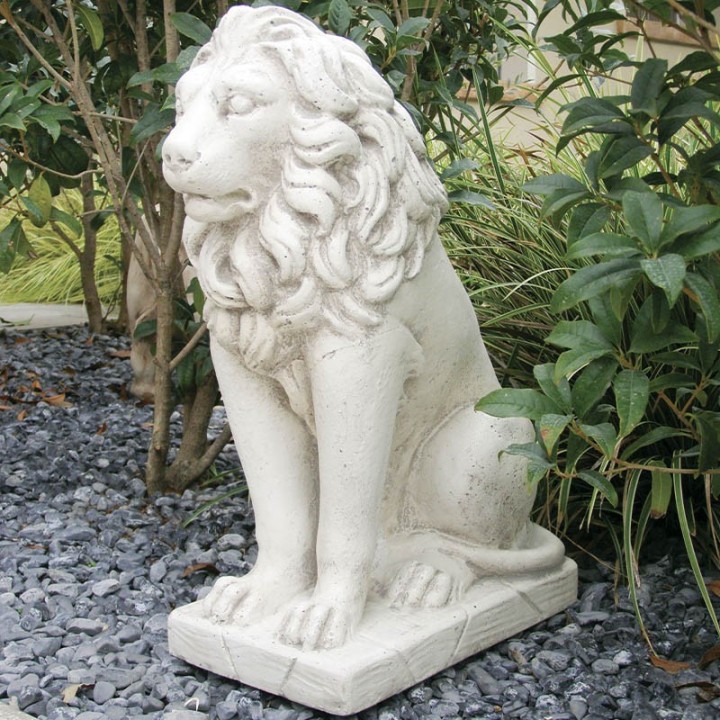 Statua da giardino Leone Dritto