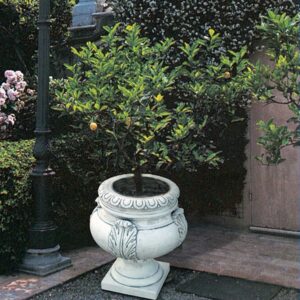 Vaso Viterbo- arredo da giardino in graniglia di marmo di carrara