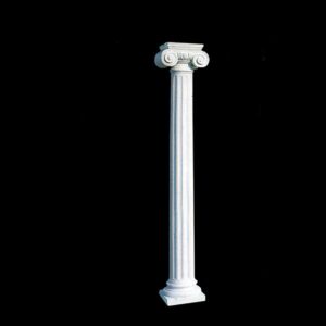 Colonna Colosseo - edilizia arredo da giardino in graniglia di marmo di Carrara