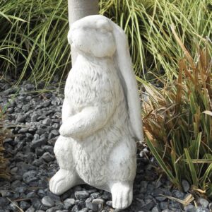 Coniglietto - statua da giardino in graniglia di marmo di Carrara