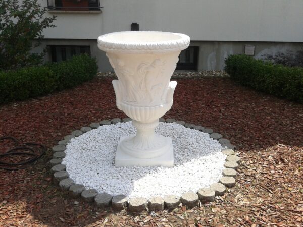 Vaso Romano (Grande)- arredo da giardino in pietra ricomposta