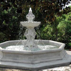 Fontana Varazze- fontane funzionanti in graniglia di marmo di carrara