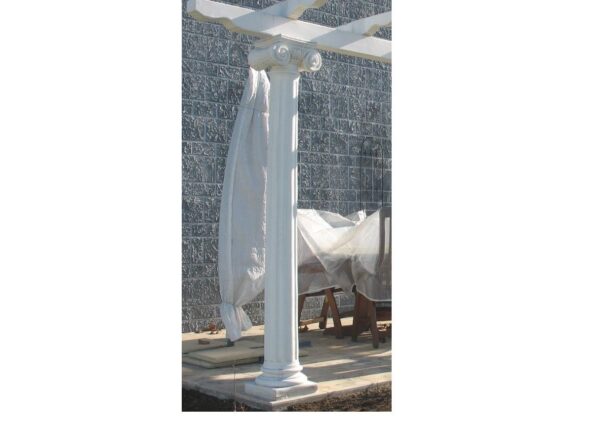 Colonna Colosseo - edilizia arredo da giardino in graniglia di marmo di Carrara
