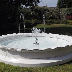 Fontana Lucca - fontane da giardino funzionanti in graniglia di marmo di Carrara