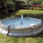 Fontaine Varese - fontaines de jardin fonctionnelles en graniglia de marbre de Carrare