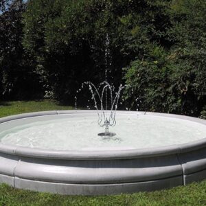 Fontana Trieste - fontane da giardino funzionanti in graniglia di marmo di carrara