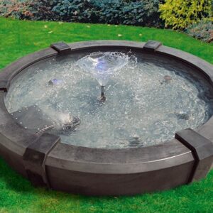 Fontana Amsterdam - fontane da giardino funzionanti in graniglia di marmo di Carrara