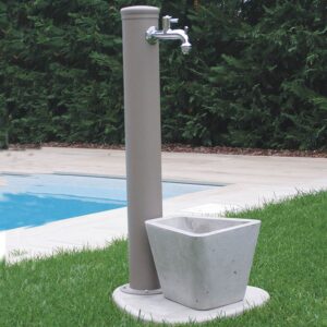Fontana mod. Tortora con singolo rubinetto.