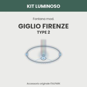 Lighting Kit for Giglio Firenze mod. Fountain TYPE 2