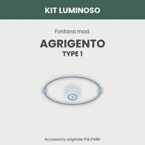 Kit Luminoso Fontana mod. Agrig. TYPE 1