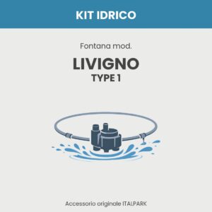 Kit Idrico Fontana mod. Livigno TYPE 1 - Italpark