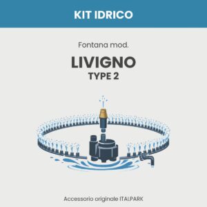 Kit Idrico Fontana mod. Livigno TYPE 2 - Italpark
