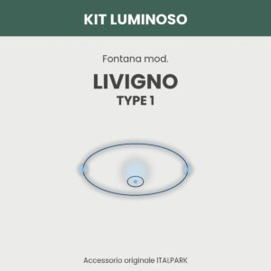 Kit Luminoso Fontana mod. Livigno TYPE 1 - Italpark