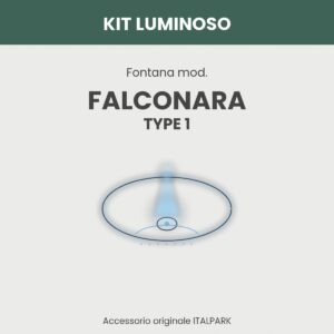 Kit Luminoso Fontana mod. Falconara TYPE 1 - Italpark