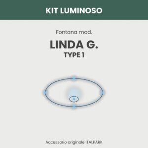 Kit Luminoso Fontana mod. Linda G. TYPE 1 - Italpark