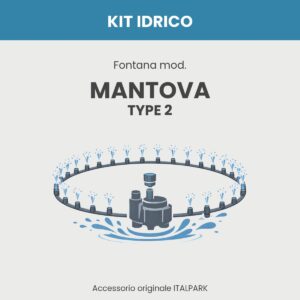 Kit Idrico Fontana mod. Mantova TYPE 2 - Italpark