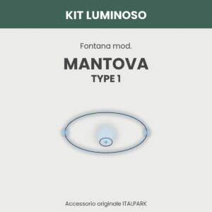 Kit Luminoso Fontana mod. Mantova TYPE 1 - Italpark