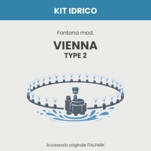 Kit Idrico Fontana mod. Vienna TYPE 2 - Italpark