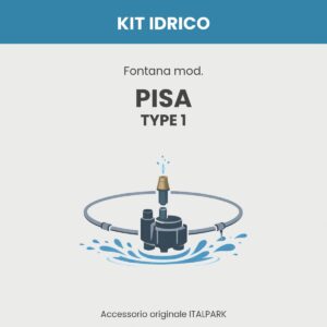 Kit Idrico Fontana mod. Pisa TYPE 1 - Italpark