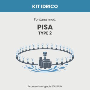 Kit Idrico Fontana mod. Pisa TYPE 2 - Italpark