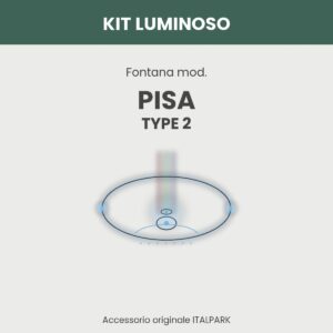 Kit Luminoso Fontana mod. Pisa TYPE 2 - Italpark
