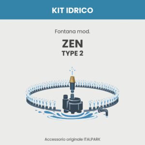 Kit Idrico Fontana mod. Zen TYPE 2 - Italpark