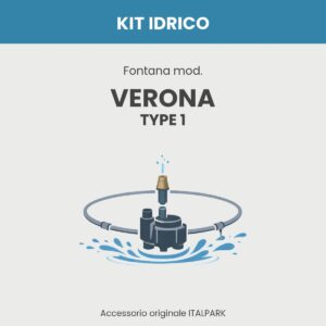 Kit Idrico Fontana mod. Verona TYPE 1 - Italpark