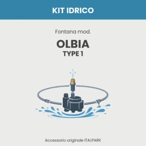 Kit Idrico Fontana mod. Olbia TYPE 1 - Italpark