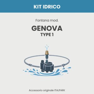 Kit Idrico Fontana mod. Genova Diam. 234 TYPE 1 - Italpark