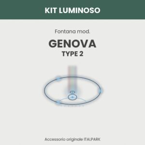 Kit Luminoso Fontana mod. Genova Diam. 234 TYPE 2 - Italpark