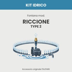 Kit Idrico Fontana mod. Riccione TYPE 2 - Italpark