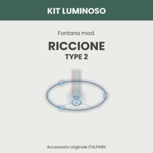 Kit Luminoso Fontana mod. Riccione TYPE 2 - Italpark