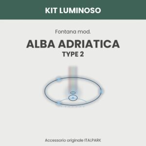Kit Luminoso Fontana mod. A. Adriat. TYPE 2 - Italpark